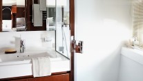 Princess 72 Yacht Guest Cabin Bathroom 